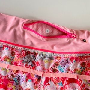 Lululemon Floral Speed Short 8